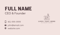 Garden Backyard Fence Business Card