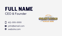 Brush Graffiti Wordmark Business Card Image Preview