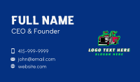 Flame Freight Truck Business Card