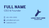 Fish Tail Drill Business Card Design