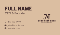 Construction Handyman Builder Business Card Design