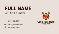 Online Games Business Card example 2