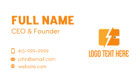 Buzz Business Card example 4