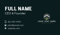 Chainsaw Timber Woodwork Business Card Design