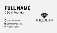 Muscle Fitness Gym Business Card