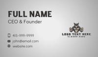 Mythical Creature Werewolf Business Card