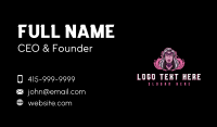 Mermaid Siren Gaming Business Card