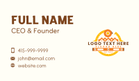 Construction Home Improvement Business Card