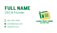 Information Business Card example 4