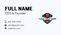 Basketball Sports Tournament Business Card