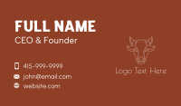 Butcher Shop Business Card example 4