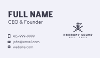 Ninja Samurai Sword Business Card