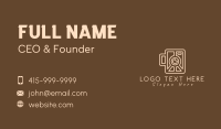 Camera Flash Business Card example 1