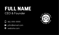 Photographer Business Card example 4