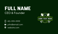 Shovel Landscaping Botanical Business Card