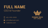 Royal Crown Hat  Business Card