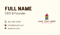 Colorful Dwarf Toy Business Card Design