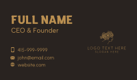 Curator Business Card example 3