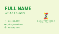 Healthy Organic Produce Business Card