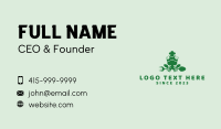 Frog Restaurant Mascot  Business Card