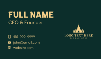 Asian Palace Temple Business Card