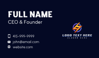 Lightning Electrical Energy Business Card