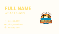 Ocean Travel Tour Business Card