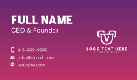 Intial Business Card example 3