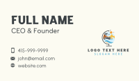 Globe Cruise Getaway Business Card