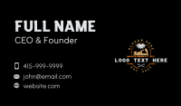 Hand Planer Business Card example 1