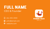 Dog Food Business Card example 2