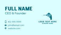 Blue Drill Home Improvement Business Card