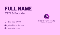 Haircare Business Card example 4