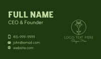 Flower Business Card example 3
