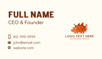 Barbeque Business Card example 2