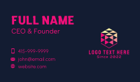 Digital Hexagon Agency Business Card Design