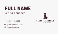 Puppy Dog Grooming Business Card