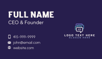 Chat Programming Software Business Card