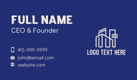 Factory Storage Building Business Card Design