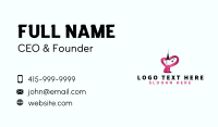 Heart Center Business Card example 1