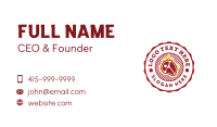 Barbecue Grill Meat Business Card