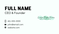 Elegance Business Card example 3