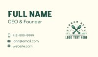 Landscaper Business Card example 1
