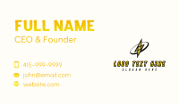 Electrical Lightning Bolt Business Card