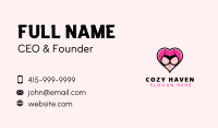 Sexy Heart Buttocks Business Card