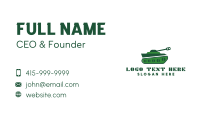 Green Tank Business Card