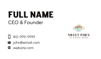 Cookie Sweet Baked Goods Business Card Image Preview