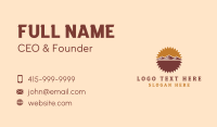 Outdoor Mountain Trekking Business Card