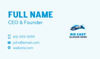 Car Wash Cleaning Business Card