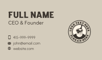 Mural Artist Business Card example 2